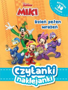 Czytanki naklejanki. Disney Junior Miki. Dzień pełen wrażeń