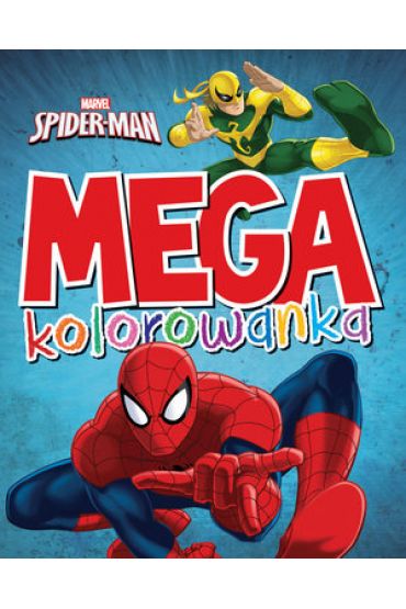 Mega kolorowanka. Marvel Spider-Man