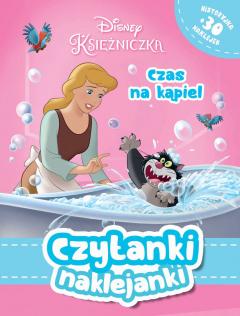 Czytanki naklejanki. Disney Księżniczki. Czas na kąpiel