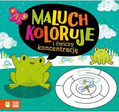 Maluch koloruje i ćwiczy koncentrację