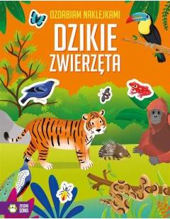 Ozdabiam naklejkami. Dzikie zwierzęta