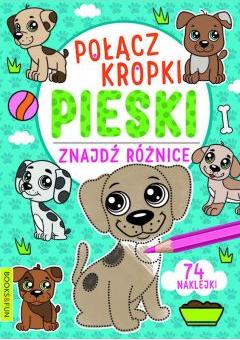 Połącz kropki, znajdź różnice. Pieski