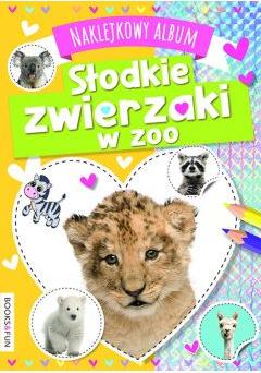 Naklejkowy album Słodkie zwierzaki w zoo