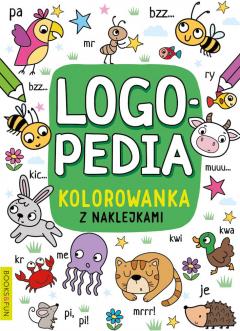 Kolorowanka logopedyczna z naklejkami 4