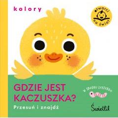 Gdzie jest kaczuszka? Kolory. Przesuń i znajdź