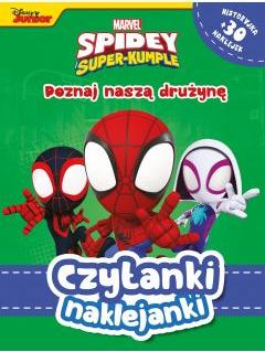 Czytanki naklejanki. Marvel. Spidey i Super-kumple. Poznaj naszą drużynę