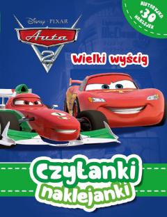 Czytanki naklejanki. Disney Pixar. Wielki wyścig. Auta 2