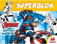 Superblok. Marvel Avengers. Kapitan Ameryka