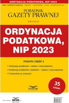 Ordynacja podatkowa, NIP 2023. Podatki-Przewodnik