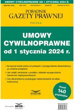 Umowy cywilnoprawne od 1 stycznia 2024 r.