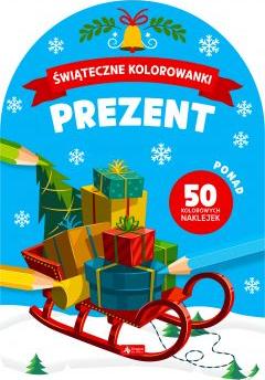 Prezent. Świąteczne kolorowanki