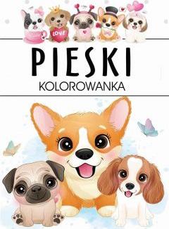 Pieski kolorowanka