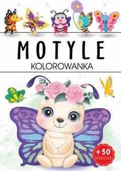 Motyle. Kolorowanka