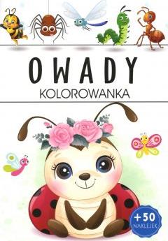 Owady. Kolorowanka