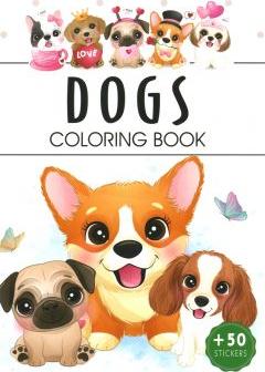 Dogs. Coloring book