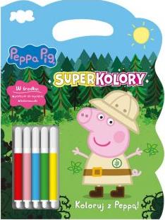 Koloruj z Peppą! Świnka Peppa. SuperKolory