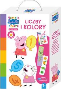 Peppa Pig. Uczę się z Peppą. Liczby i kolory