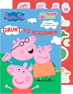 Grunt to rodzinka. Świnka Peppa. Przyklejam Odklejam