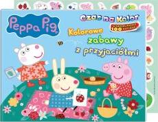 Peppa Pig. Czas na kolor. Kolorowe zabawy z przyjaciółmi