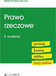 Prawo rzeczowe. Pytania, kazusy, tablice, testy online