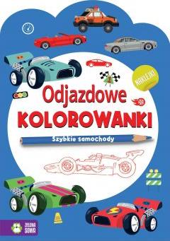 Szybkie samochody. Odjazdowe kolorowanki