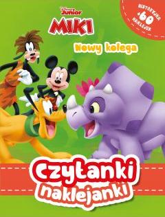 Czytanki naklejanki. Nowy kolega. Miki. Disney