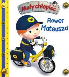 Rower Mateusza. Mały chłopiec