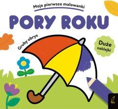 Moje pierwsze malowanki. Pory roku. Gruby obrys