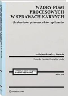 Wzory pism procesowych w sprawach karnych