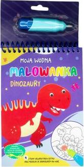 Moja wodna malowanka. Dinozaury