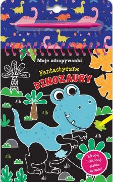 Moje zdrapywanki. Fantastyczne dinozaury