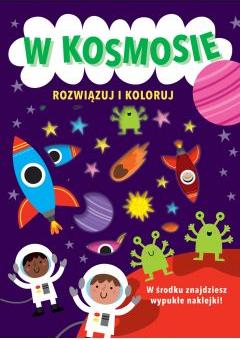 Rozwiązuj i koloruj. W kosmosie