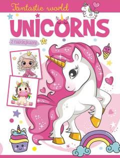 Fantastic world. Unicorns