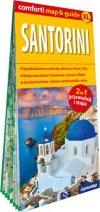 Santorini laminowany map&guide 2w1 przewodnik i mapa