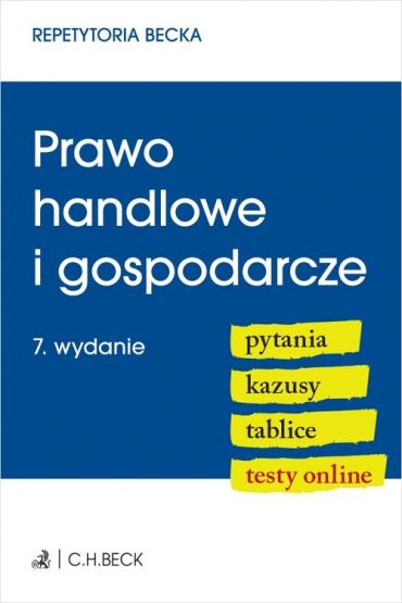 Prawo handlowe i gospodarcze w.7