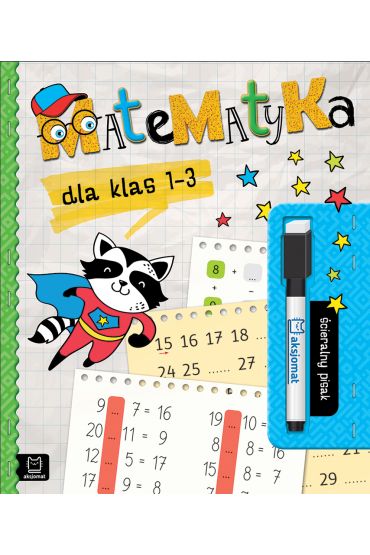 Matematyka dla klas 1-3 Ścieralny pisak