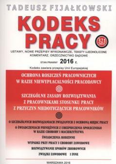 Kodeks pracy 2016