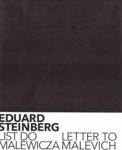 Eduard Steinberg. List do Malewicza