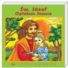 Święty Józef opiekun Jezusa. Kolorowanka