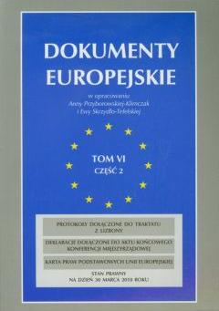 Dokumenty Europejskie  Tom VI Część II