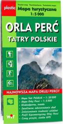 Mapa turystyczna Tatry Polskie, Orla Perć 1:5 000