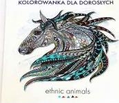 Ethnic animals. Kolorowanka dla dorosłych