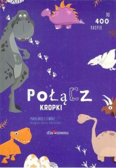 Połącz kropki. Dinozaury