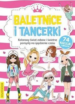 Kolorowanka z naklejkami - Baletnice i Tancerki