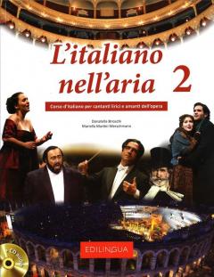 L`italiano nell`aria 2 podręcznik + płyta CD