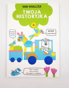 400 naklejek. Twoja historyjka 4+ (zielona)