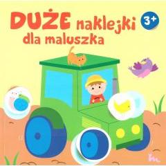 Duże naklejki dla maluszka 3+ - Traktor