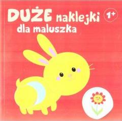 Duże naklejki dla maluszka 1+ - Króliczek