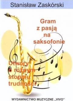 Gram z pasją na saksofonie