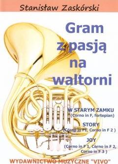 Gram z pasją na waltorni